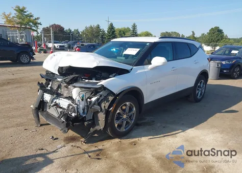 2024 Chevrolet Blazer Fwd 2Lt from USA, damaged, VIN 3GNKBCR47RS128291